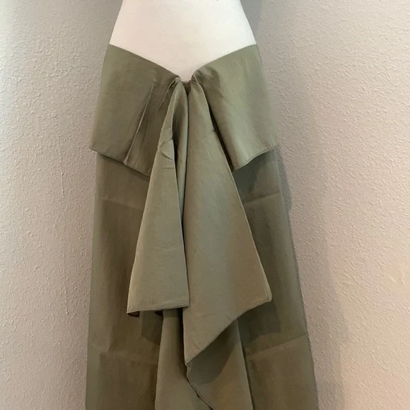 NWT Surrealist asymmetrical front zip long skirt - Picture 2 of 10